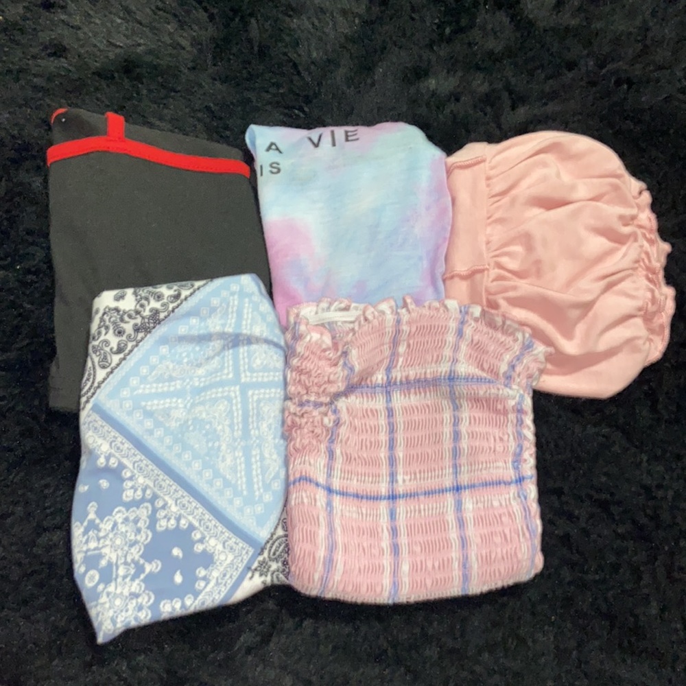 Crop top bundle of 5